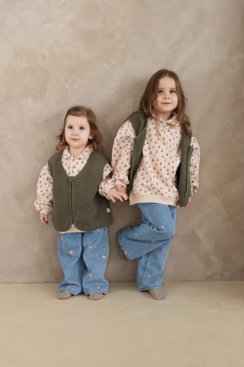 kamizelka merino dla dzieci