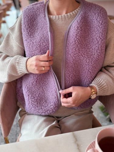 kamizelka baranek merino