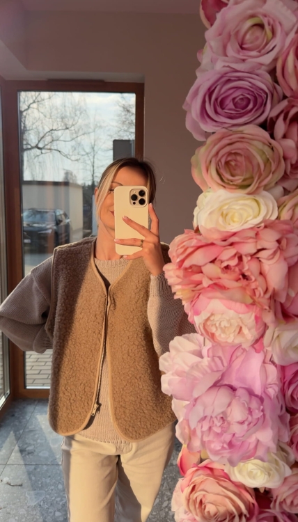 kamizelka baranek merino