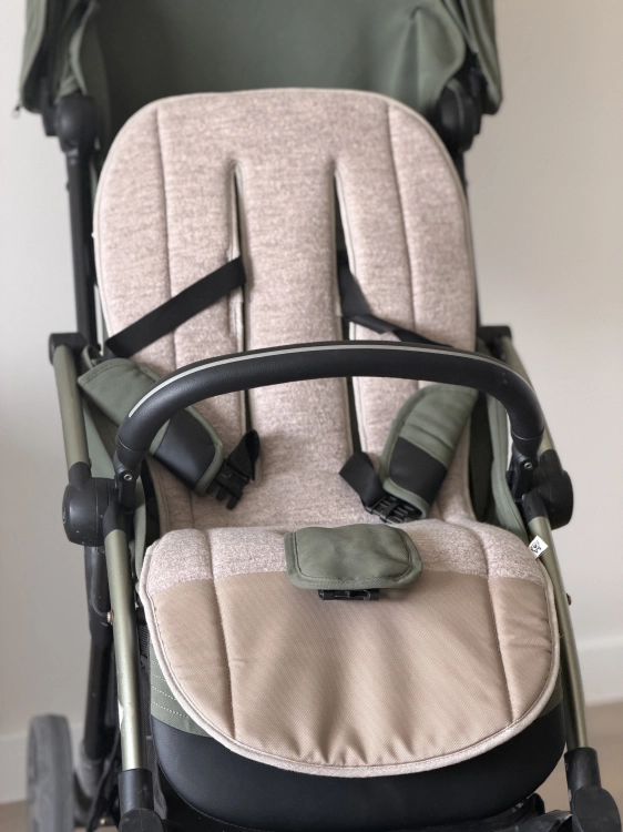 wkładka do wózka spacerowego merino len