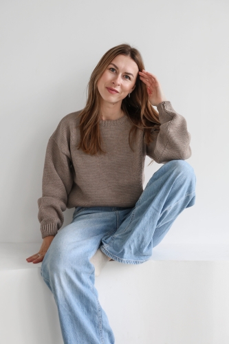 sweter merino damski