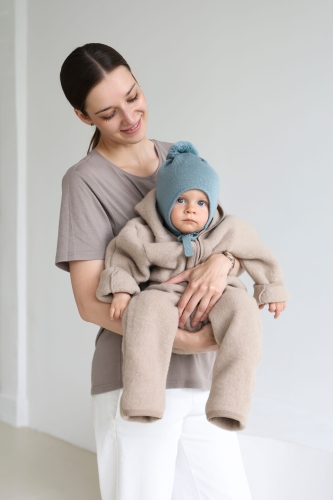 czapka z wełny merino