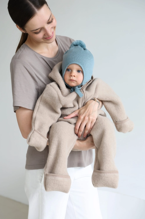 czapka z wełny merino
