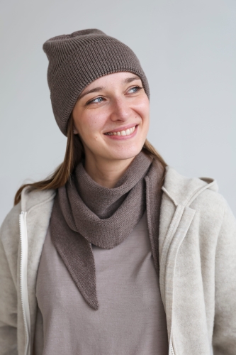 czapka damska merino