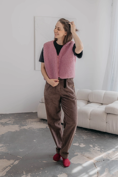 kamizelka barankowa merino
