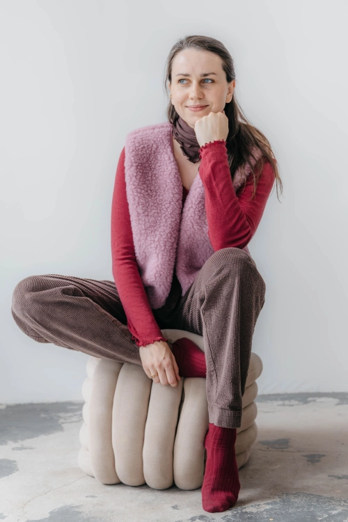 kamizelka damska merino