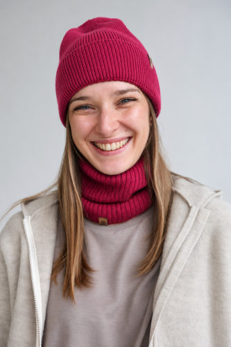 czapka i komin merino